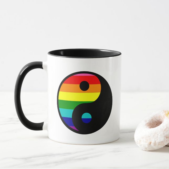 Yanjang-Gay Pride Tasse (Mit Donut)