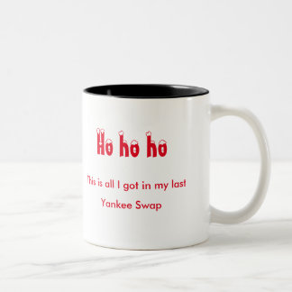 Yankee-Tauschen-Geschenk-Tasse Zweifarbige Tasse