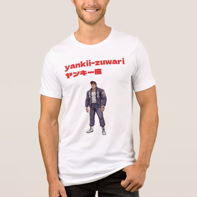 Yankii-Zuwari Tri-Blend Shirt (Vorderseite)