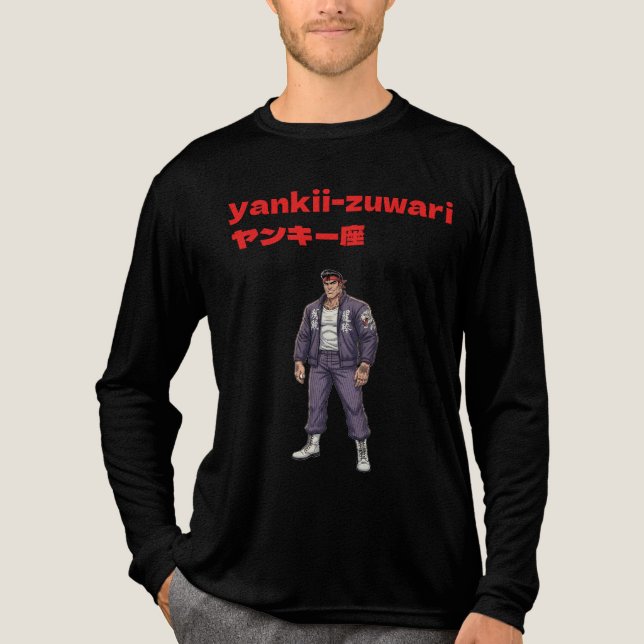Yankii-Zuwari Tri-Blend Shirt (Vorderseite)