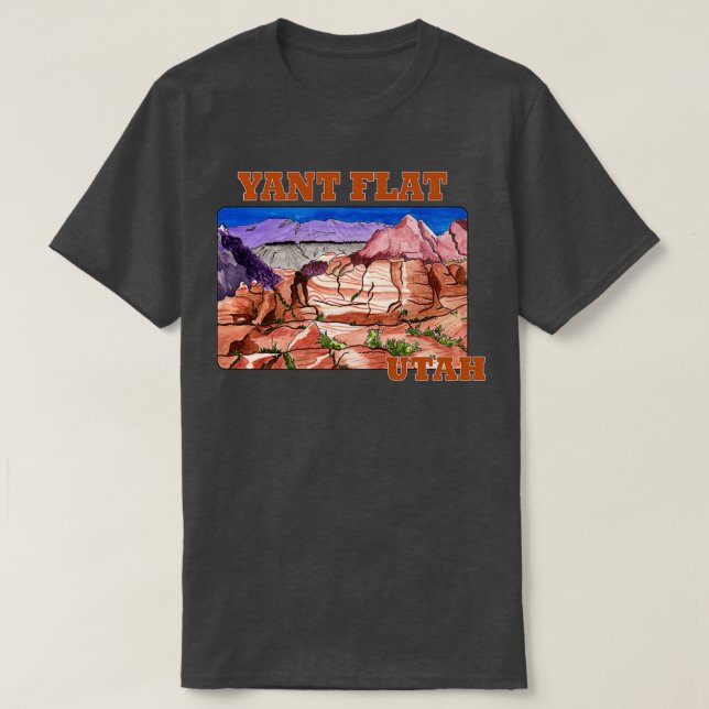 Yant Flat Utah T-Shirt (Design vorne)