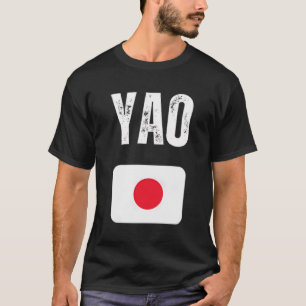 Yao Japan Flag Travel Souvenir Japanisch T-Shirt