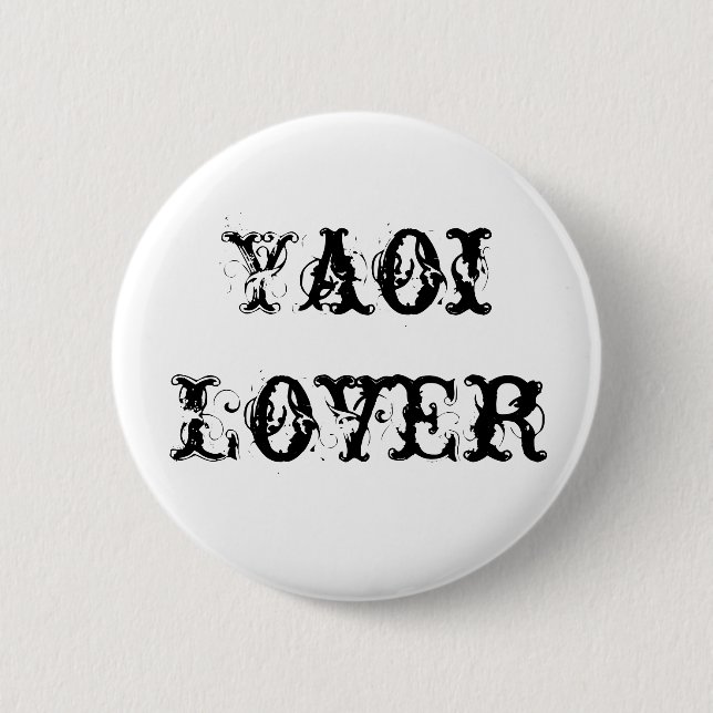 YaoiLover Button (Vorderseite)