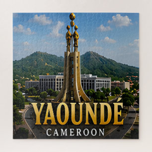Yaoundé Grüne Hügel und kamerunisches Erbe Puzzle