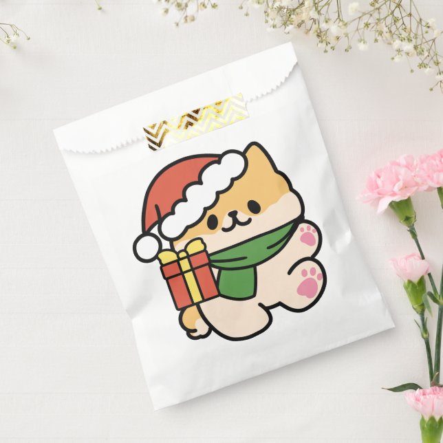 Yappy Howlidays - Niedlicher Cartoon für Weihnacht Geschenktütchen (Versiegelt)