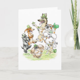 Yappy Saint Patrick's Day Card Karte