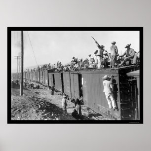 Yaqui Indian Fighters RR Bahn 1892 Poster