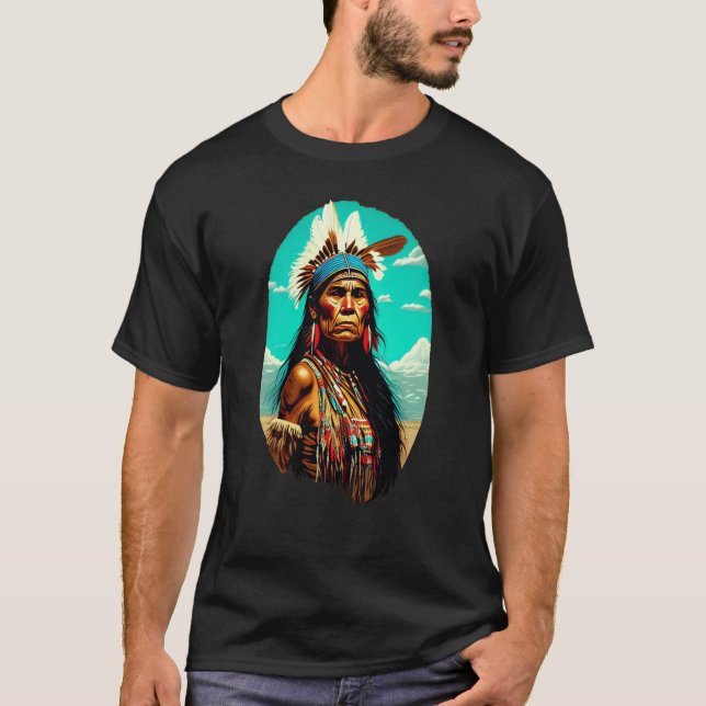 Yaqui Nation Indigenou T-Shirt (Vorderseite)