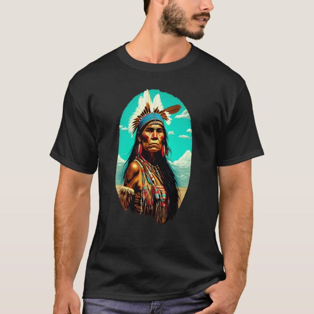 Yaqui Nation Native American Yaqui Woman Indigenou T-Shirt (Vorderseite)
