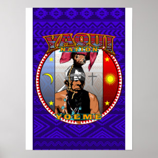 Yaqui nation yoeme poster irer dancer