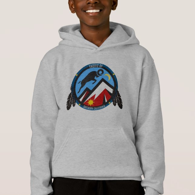 Yaqui SoCal Kids Hoodie (Vorderseite)