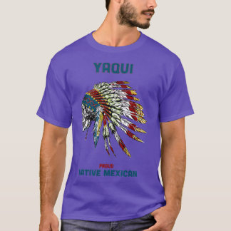 Yaqui Stamm Indischer Indischer Proud RetroSkull T-Shirt