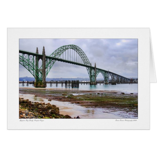 Yaquina Bay Bridge Card (Vorderseite (Horizontal))