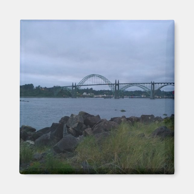 Yaquina Bay Bridge, Newport, Oregon Magnet (Vorne)