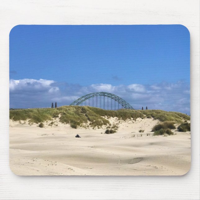 Yaquina Bay Bridge, Newport, Oregon Mousepad (Vorne)