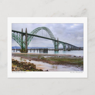 Yaquina Bay Bridge Postcard Postkarte