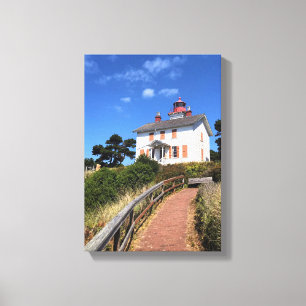 Yaquina Bay Lighthouse, Newport, Oregon Leinwanddruck