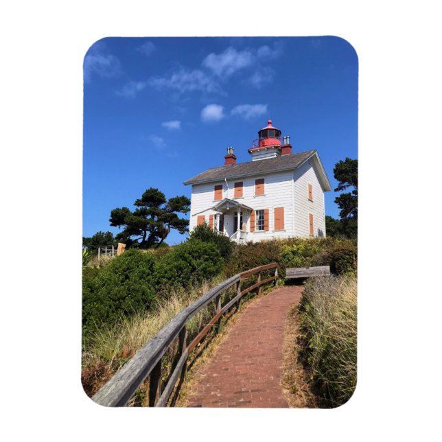 Yaquina Bay Lighthouse, Newport, Oregon Magnet (Vertikal)