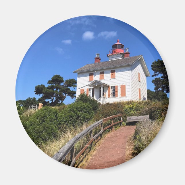 Yaquina Bay Lighthouse, Newport, Oregon Magnet (Vorne)