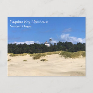 Yaquina Bay Lighthouse, Newport, Oregon Postkarte