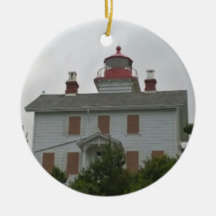 Yaquina Bay Lighthouse, OR Keramik Ornament