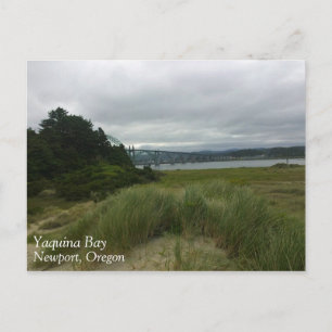 Yaquina Bay, Newport, Oregon Postkarte