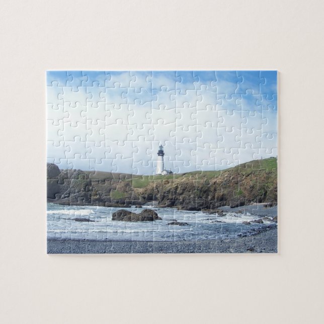 Yaquina Hauptleuchtturm-Puzzlespiel Puzzle (Horizontal)