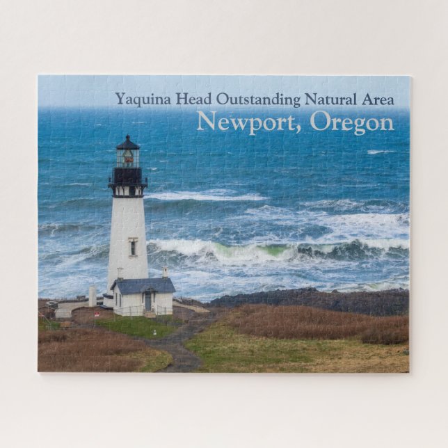 Yaquina Head Hervorragendes Leuchtturm im Naturgeb Puzzle (Horizontal)