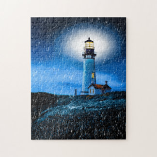 Yaquina Head Leuchtturm Art Puzzle