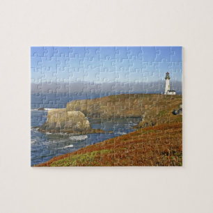 Yaquina Head Leuchtturm bei Newport Oregon Puzzle
