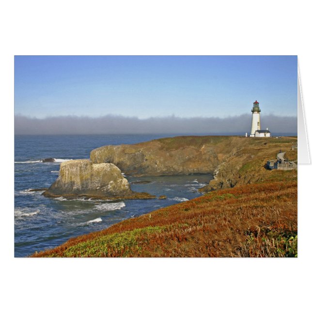 Yaquina Head Lighthouse in Newport Oregon (Vorderseite (Horizontal))