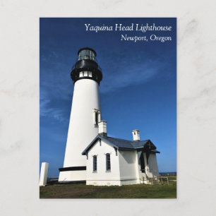 Yaquina Head Lighthouse, Newport, Oregon Postcard Postkarte