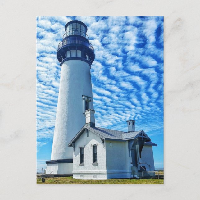 Yaquina Head Lighthouse Newport Oregon Postkarte (Vorderseite)