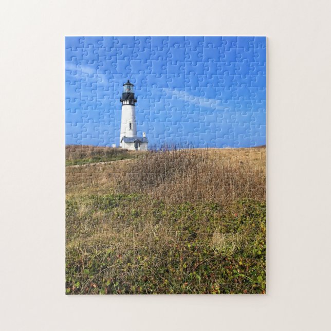 Yaquina Head Lighthouse, Newport, Oregon Puzzle (Vertikal)