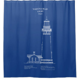Yaquina Head Lighthouse - Oregon - AD Duschvorhang