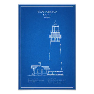 Yaquina Head Lighthouse - Oregon - AD Fotodruck