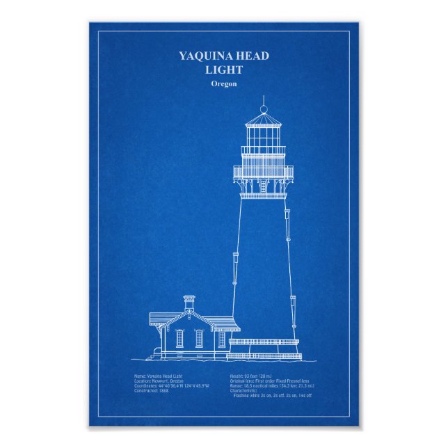 Yaquina Head Lighthouse - Oregon - AD Fotodruck (Vorne)