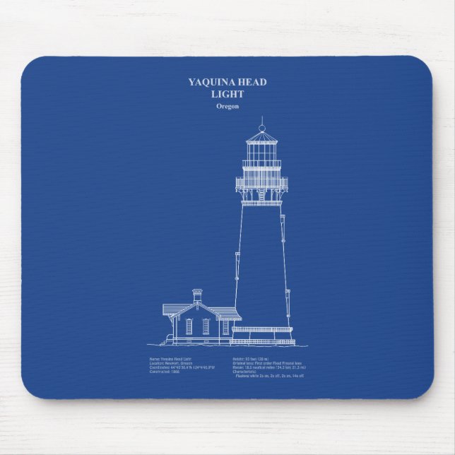 Yaquina Head Lighthouse - Oregon - AD Mousepad (Vorne)