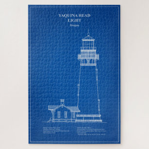 Yaquina Head Lighthouse - Oregon - AD Puzzle