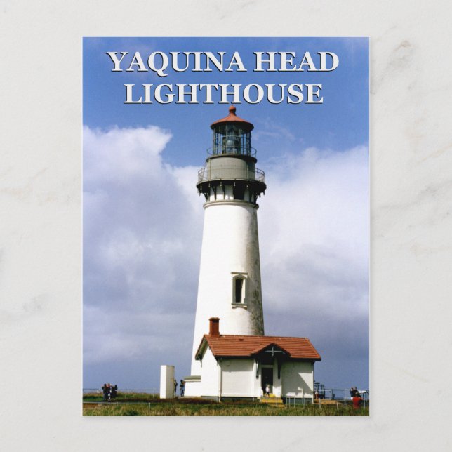 Yaquina Head Lighthouse, Oregon Postcard Postkarte (Vorderseite)