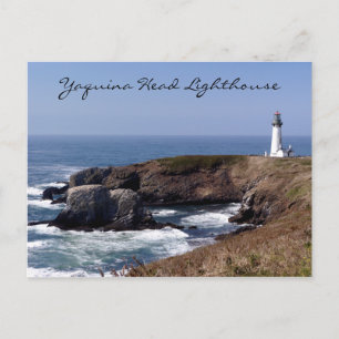 Yaquina Head Lighthouse Oregon Postcard Postkarte