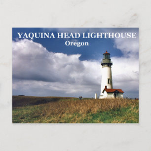 Yaquina Head Lighthouse, Oregon Postkarte