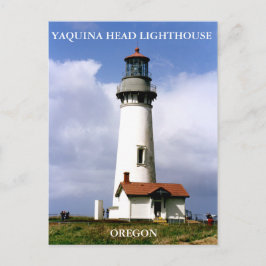 Yaquina Head Lighthouse, Oregon Postkarte