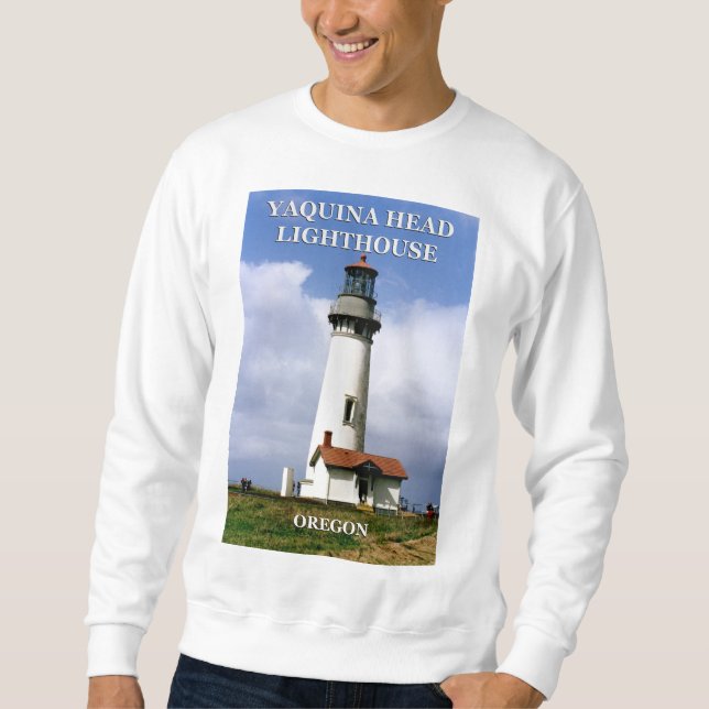 Yaquina Head Lighthouse, Oregon Sweatshirt (Vorderseite)