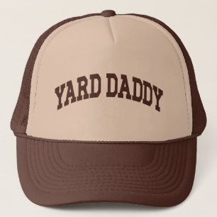 Yard Daddy Funny Lawn Mowing Vater Gartage Vater Truckerkappe