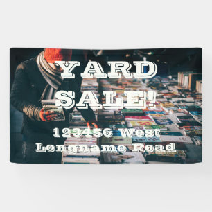 Yard Sale Adressenbanner Banner