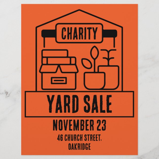 Yard Sale Flyer (Vorne)