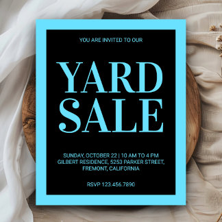 Yard Sale Flyer
