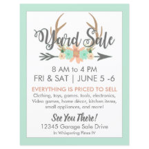 Yard Sale Flyer Template
