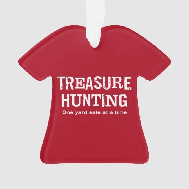Yard Sale Shopping Ornament (Vorderseite)